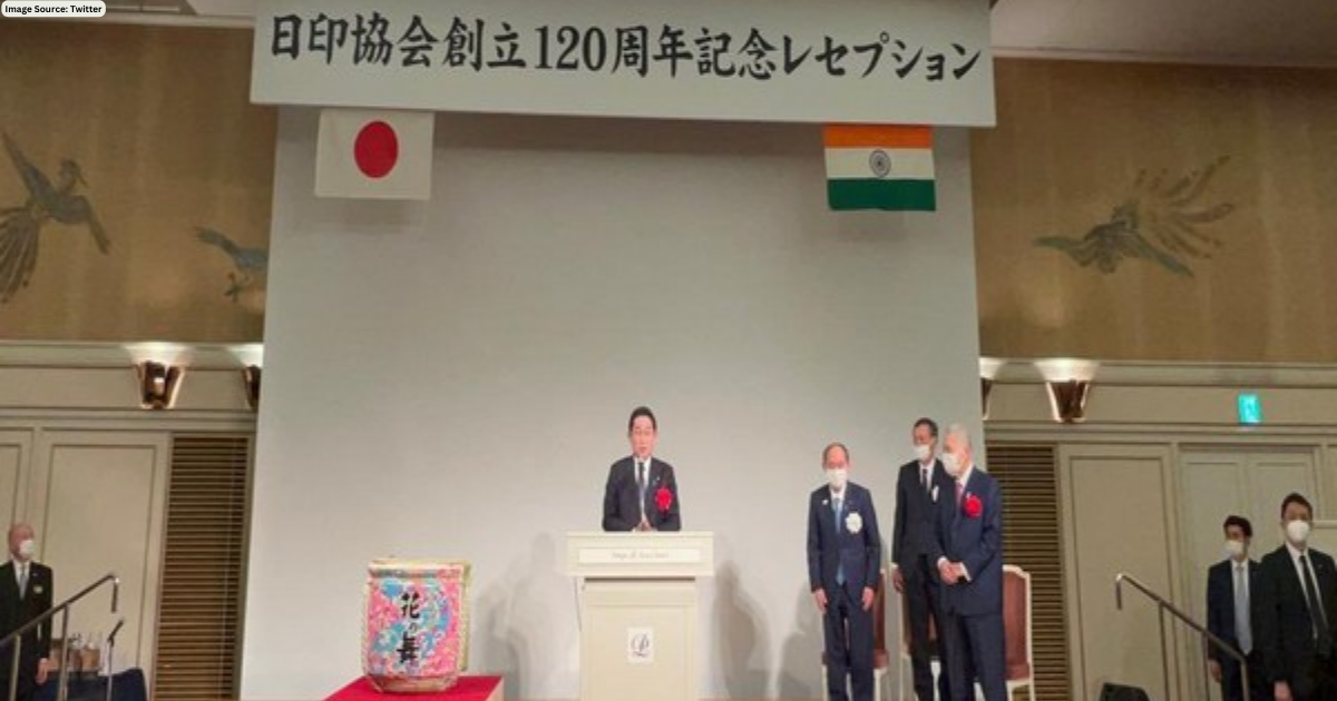 Kishida, Suga attend reception marking 120th anniversary of establishment of Japan-India Association